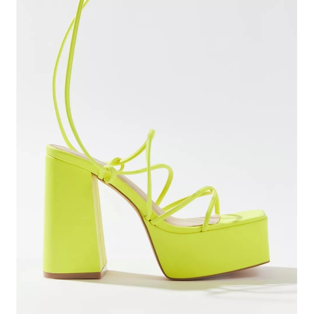 Urban outfitters citrus strappy heels
